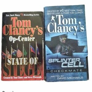 TOM CLANCY Book Bundle x2